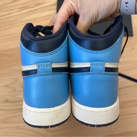 Nike Air Jordan 1 Retro High Obsidian University Blue UNC - Picture 8 of 10